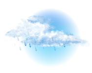 Сплошная облачность,
мелкий дождь