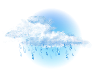 Сплошная облачность,
дождь