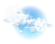 Суцільна хмарність,
сильний сніг