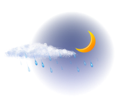 Невелика хмарність,
можливий дрібний дощ