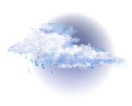 Сплошная облачность,
мелкий дождь