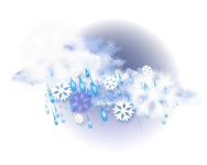 Суцільна хмарність,
мокрий сніг